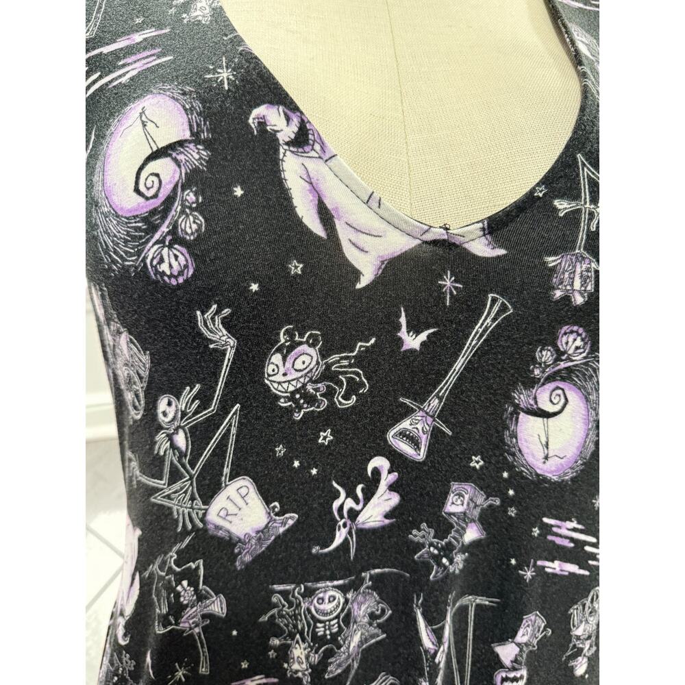 Torrid 1 Disney Nightmare Before Christmas Jack Super Soft Dress Goth 1X 14/16 - Picture 2 of 4